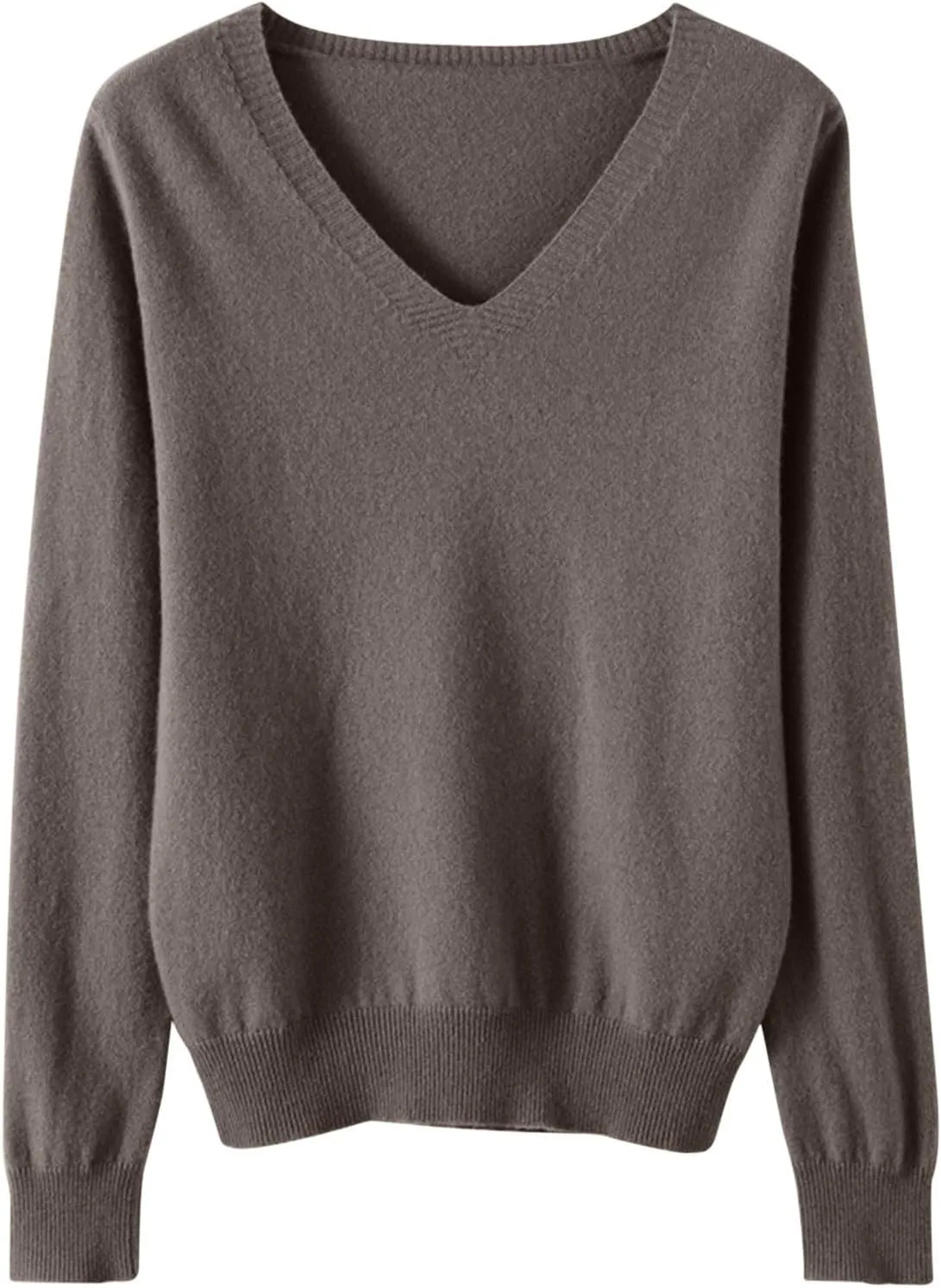 Lightweight Sweaters for Girls Cute v Neck Soft Knit Pullovers Teens Casual Loose Spring Long Sleeve Tops 6-15 Years