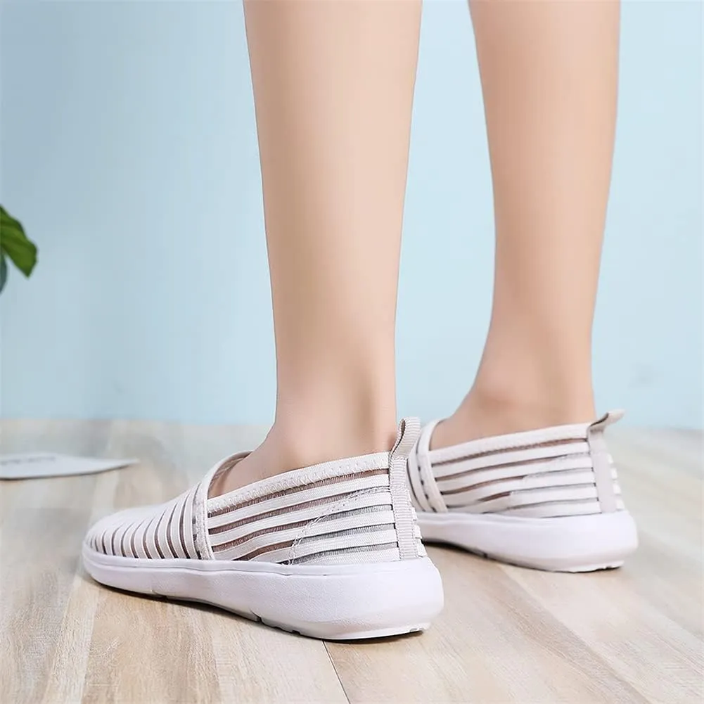 LLTMALL Women's Summer Slip on Comfort Mesh Loafers Lightweight Breathable Walking Shoes