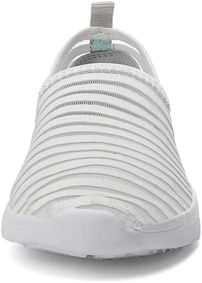 LLTMALL Women's Summer Slip on Comfort Mesh Loafers Lightweight Breathable Walking Shoes