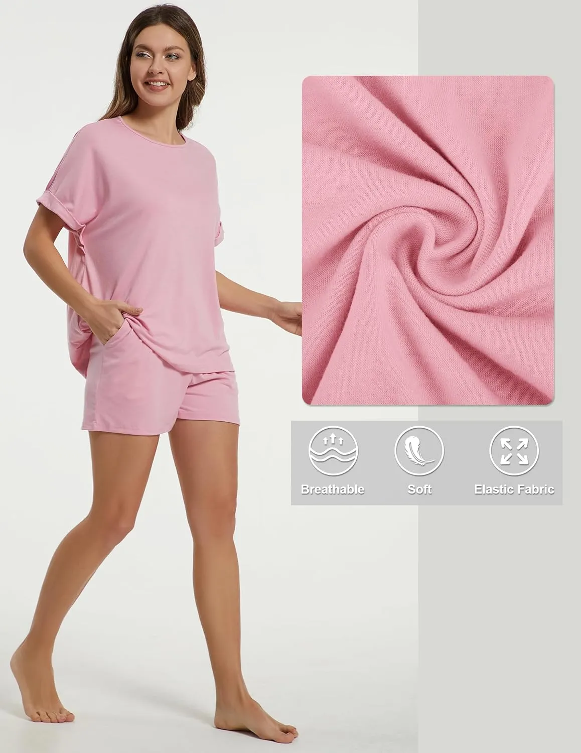 Lounge Sets for Women Trendy 2 Piece Loungewear Pajamas Sets Athletic Tracksuits for Spring and Summer Outfits 2024
