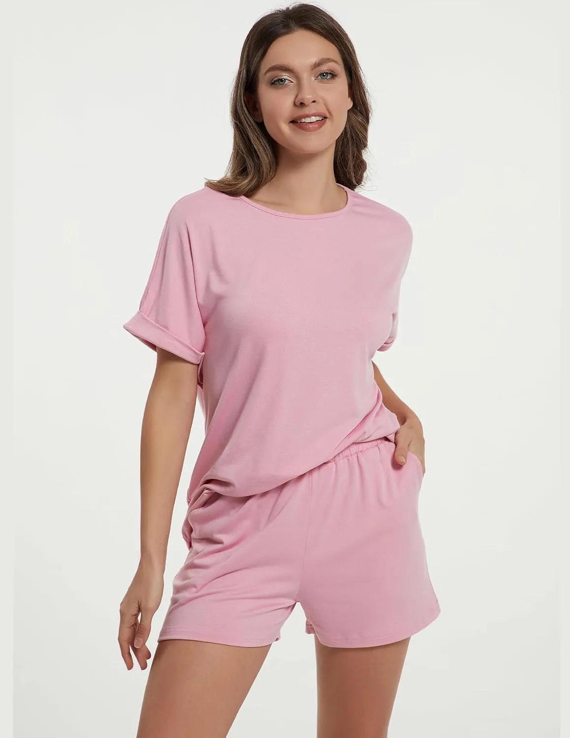 Lounge Sets for Women Trendy 2 Piece Loungewear Pajamas Sets Athletic Tracksuits for Spring and Summer Outfits 2024