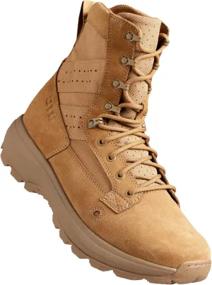 M-Flex 8 Tactical Boots for Men and Women - Lightweight, Durable, Waterproof Military & Combat Boots with Slip-Resistant Sole, Coyote
