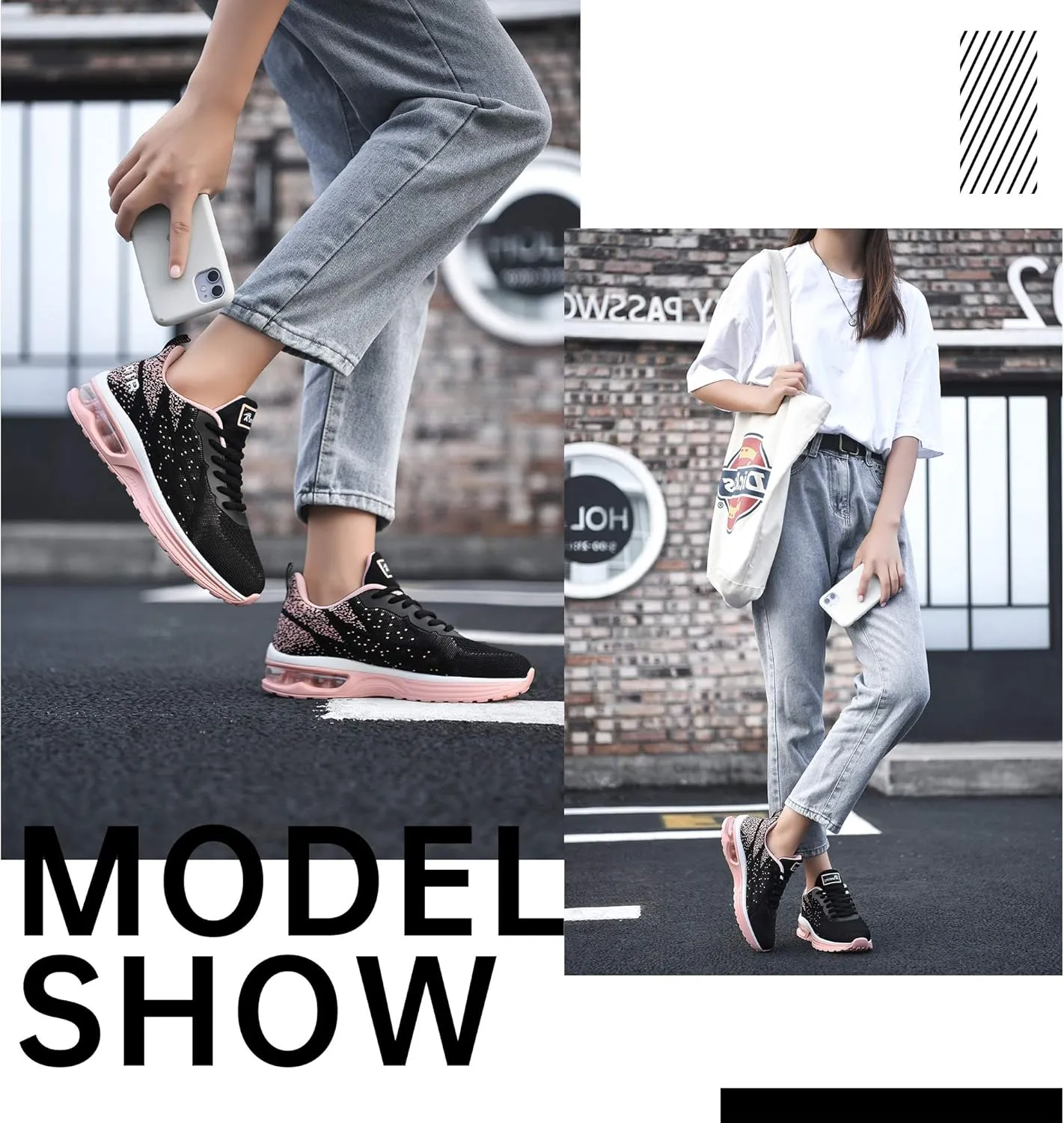 MEHOTO Womens Fashion Tennis Walking Shoes Sport Air Fitness Gym Jogging Running Sneakers