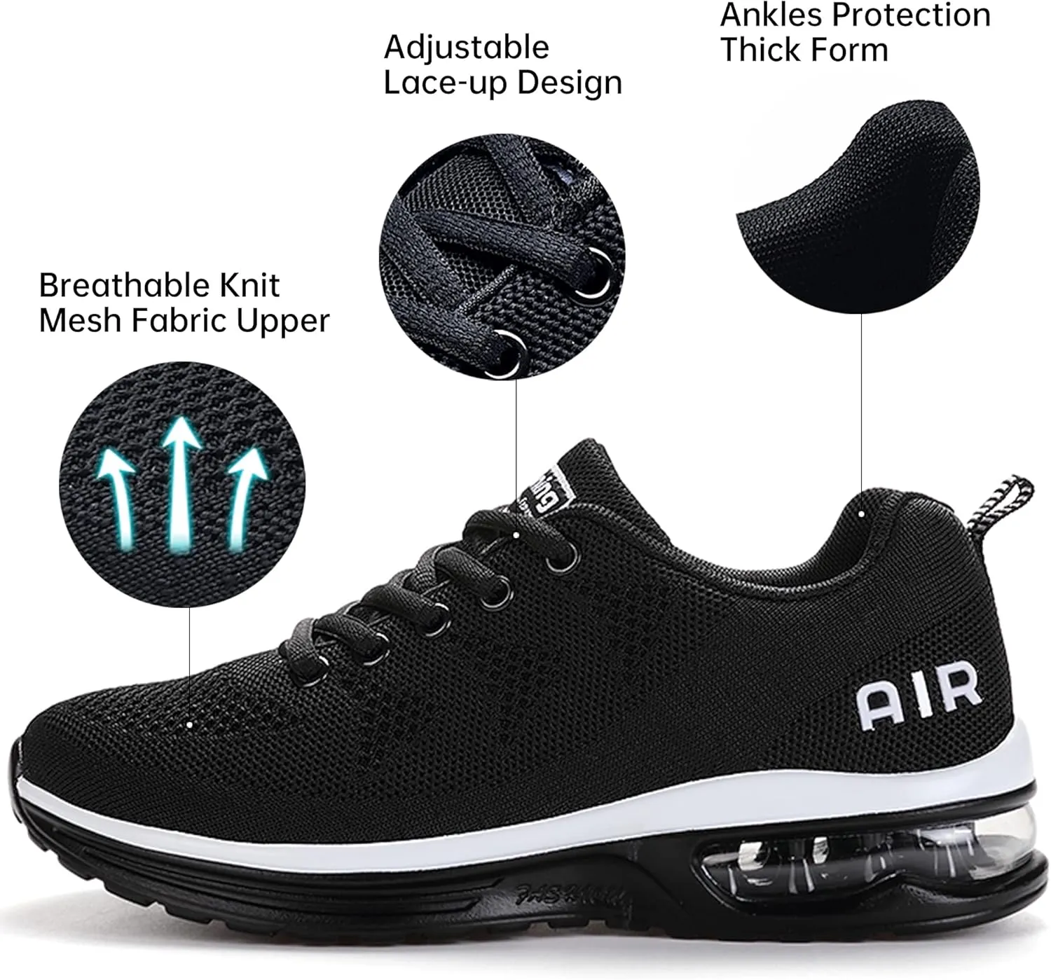 MEHOTO Womens Fashion Tennis Walking Shoes Sport Air Fitness Gym Jogging Running Sneakers