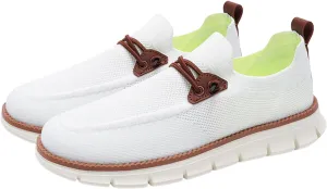 Men Loafers Shoes Casual Slip on Sneakers Fashion Lace up Wolking Dress Business Oxfords Work Lightweight Footwear