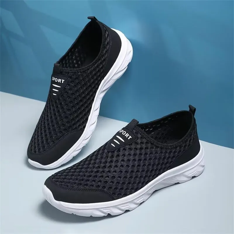 Men Non Slip Lightweight Walking Sneakers for Summer Sport Travel Aqua