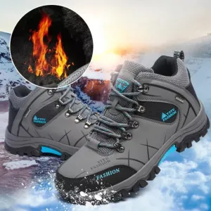 Men Winter Snow Boots Water Resistant Warm Fur Lined Anti Slip Waterproof Hiking Work Work Ankle Shoes Casual Lightweight Hiking Outdoor Trekking Boot snow boots for men