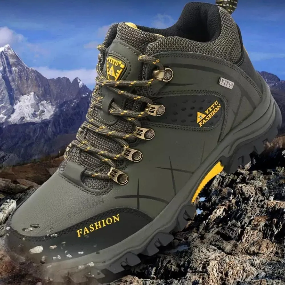 Men Winter Snow Boots Water Resistant Warm Fur Lined Anti Slip Waterproof Hiking Work Work Ankle Shoes Casual Lightweight Hiking Outdoor Trekking Boot snow boots for men