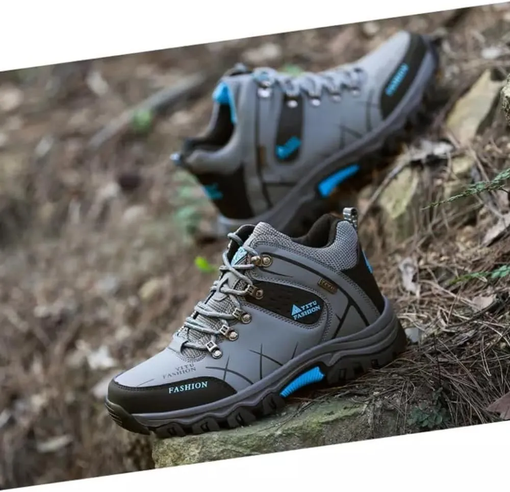 Men Winter Snow Boots Water Resistant Warm Fur Lined Anti Slip Waterproof Hiking Work Work Ankle Shoes Casual Lightweight Hiking Outdoor Trekking Boot snow boots for men