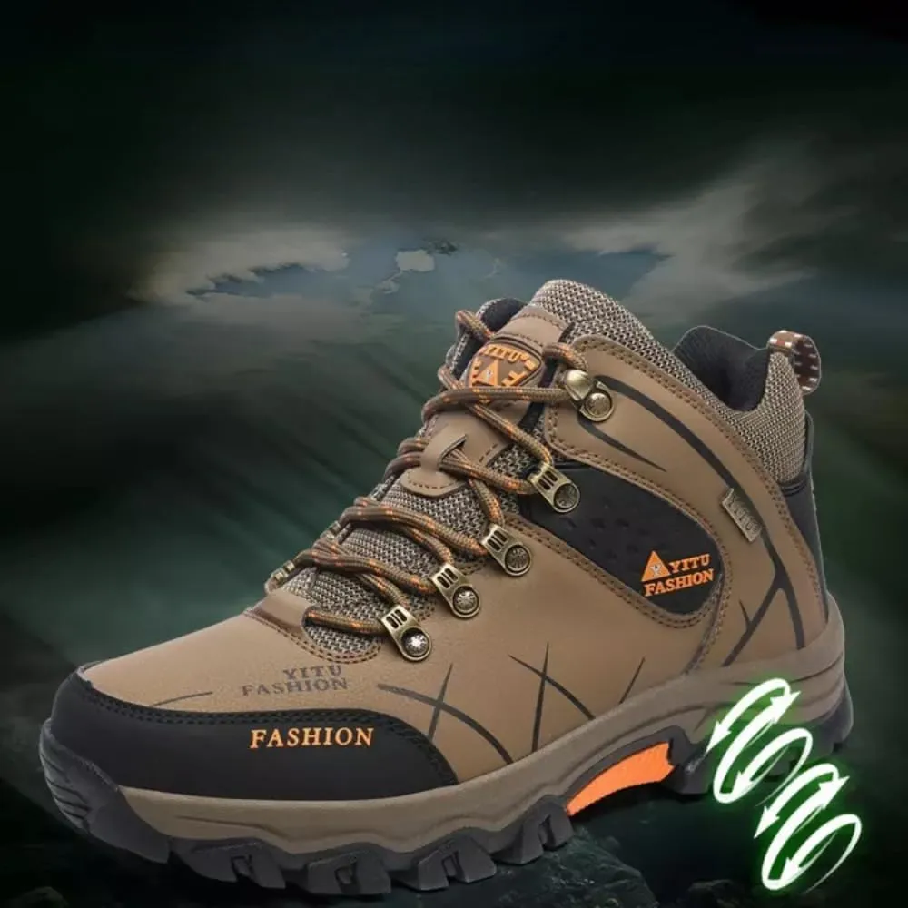 Men Winter Snow Boots Water Resistant Warm Fur Lined Anti Slip Waterproof Hiking Work Work Ankle Shoes Casual Lightweight Hiking Outdoor Trekking Boot snow boots for men