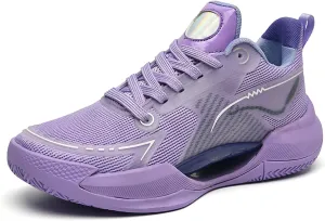 Men Women Fluorescent High Top Basketball Shoes Fashion Running Sneakers Street Fighting Basketball Shoes Outdoor Sports Tennis Fitness Arch Support Shoes