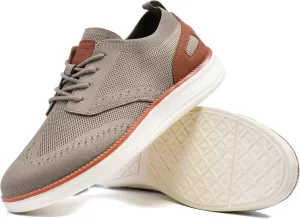 Mens Casual Dress Shoes Loafers Walking Sneakers Mesh Breathable Comfortable Lightweight Tennis Sneakers Fashion Lace Up Oxfords Business Shoes Soft Sole Zapatos