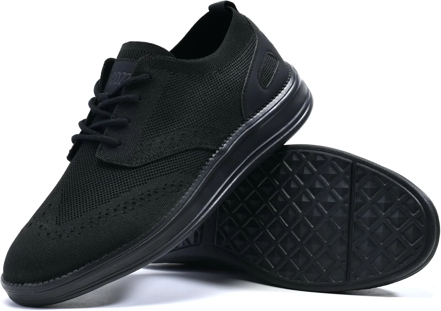 Mens Casual Dress Shoes Loafers Walking Sneakers Mesh Breathable Comfortable Lightweight Tennis Sneakers Fashion Lace Up Oxfords Business Shoes Soft Sole Zapatos