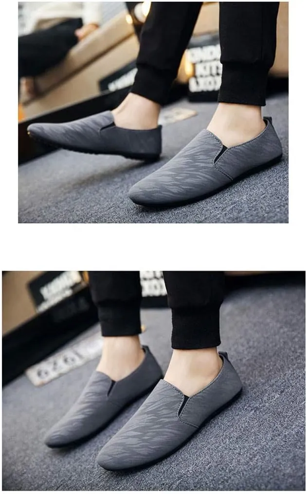 Men's Casual Dress Sneakers England Men's Fashion Shoes Summer Casual Retro Shoes Lazy