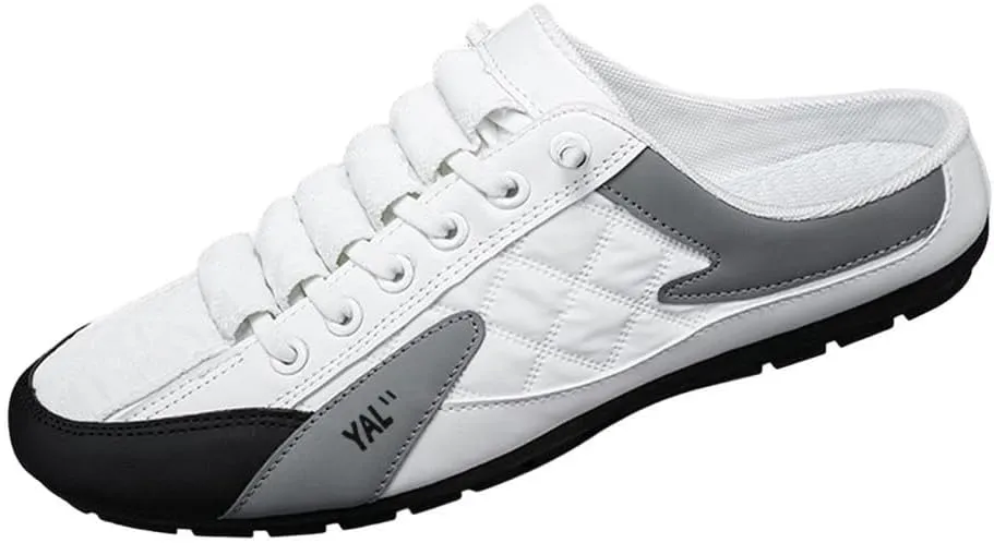 Men's Casual Mule Sneakers for Sports Activities
