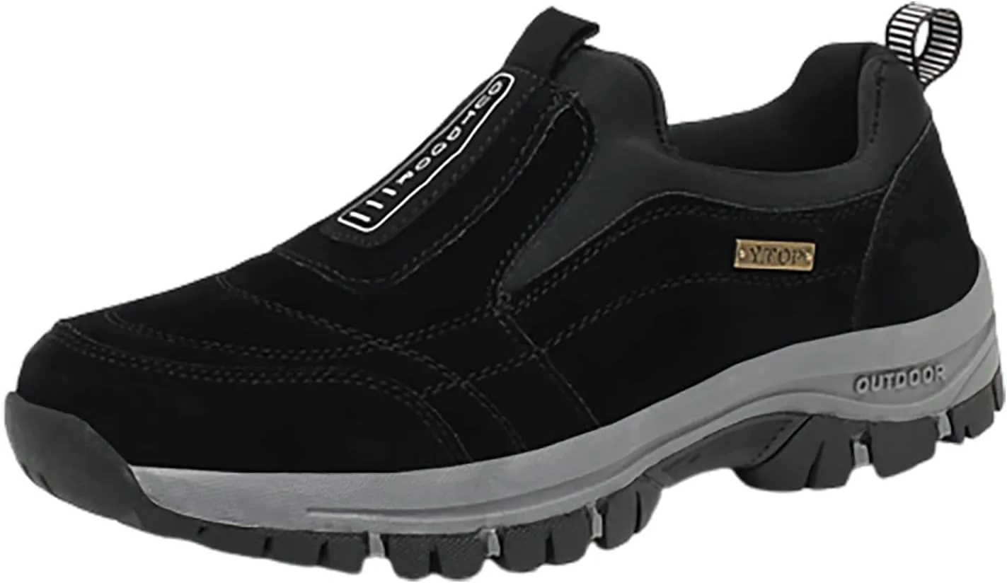 Men's Foreign Trade Mountaineering Shoes Men's Spring and Summer Outdoor Shoes Slip Leather Sneaker