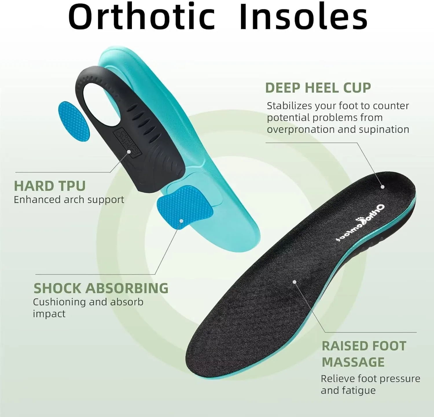 Men's Orthopedic Slip On Loafers with Arch Support: Comfortable Plantar Fasciitis Orthotic Shoes for Plantar Fasciitis, Canvas Thick Sole Walking Shoes for Foot and Heel Pain Relief