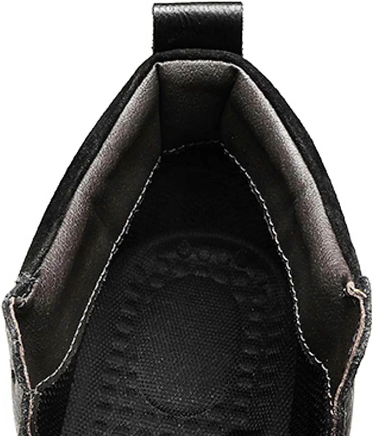 Men's Premium Leather Casual Boots,Mens Fashion Boots,Flat Mid Calf Boots,Chukka Boots,Oxford Boots,Business Casual Boots,Sneakers,Lace Up,Thick Sole,Non-Slip