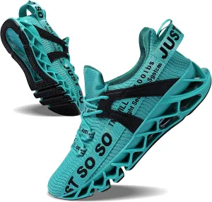 Mens Running Shoes Walking Non Slip Blade Type Sneakers