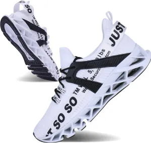 Mens Running Shoes Walking Non Slip Blade Type Sneakers