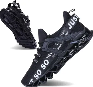 Mens Running Shoes Walking Non Slip Blade Type Sneakers