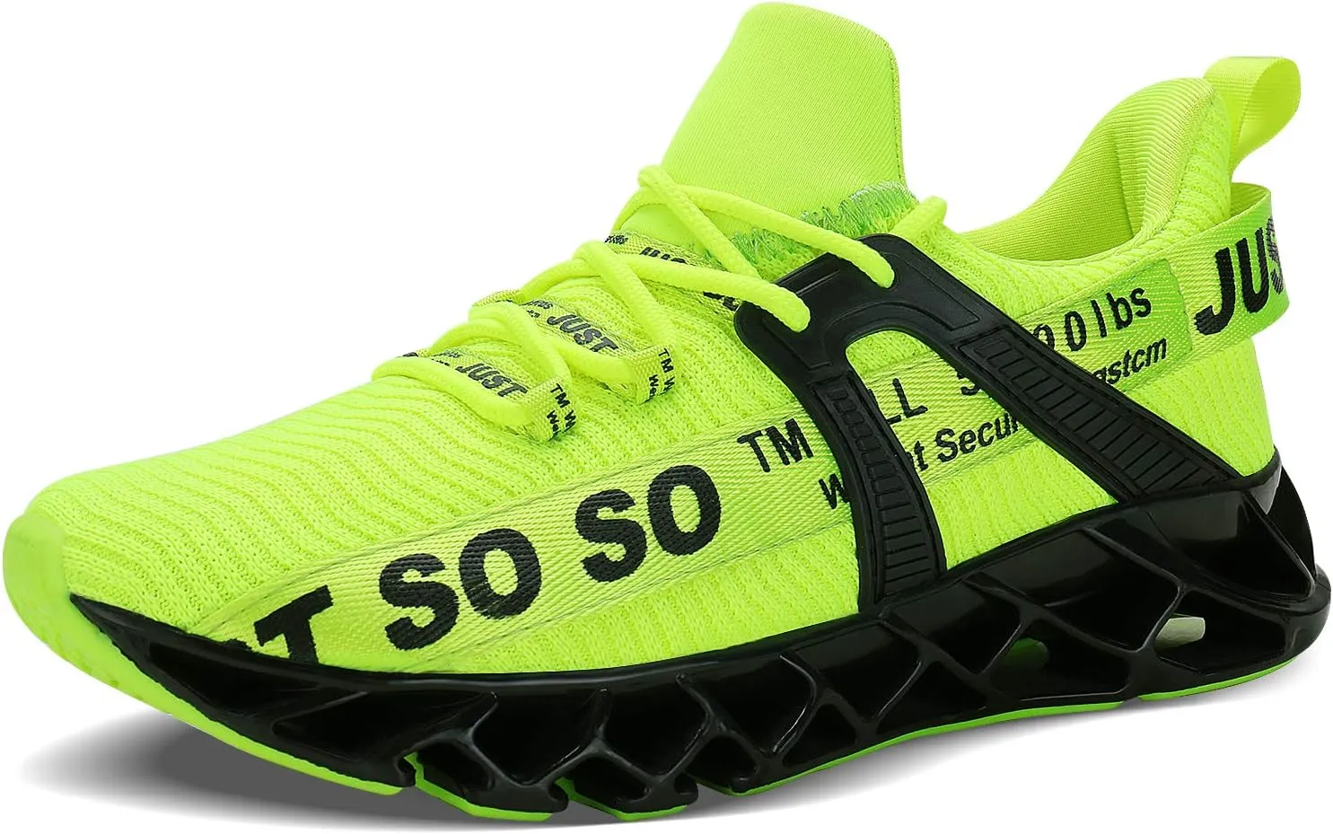 Mens Running Shoes Walking Non Slip Blade Type Sneakers