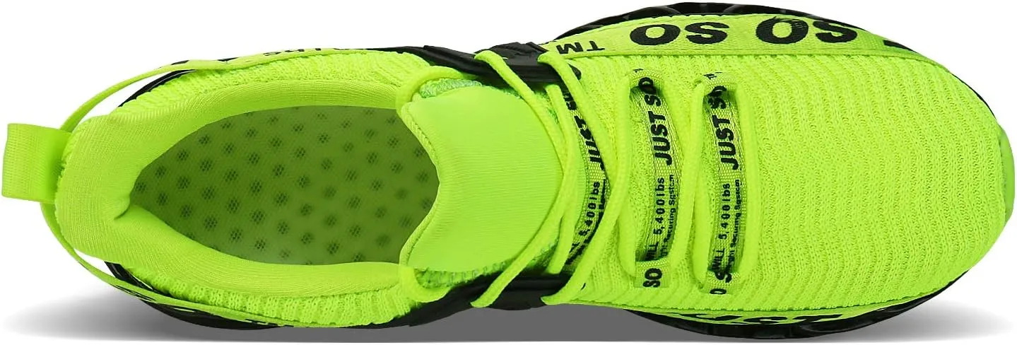 Mens Running Shoes Walking Non Slip Blade Type Sneakers