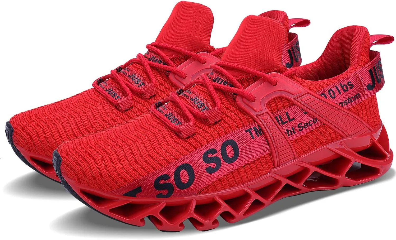 Mens Running Shoes Walking Non Slip Blade Type Sneakers