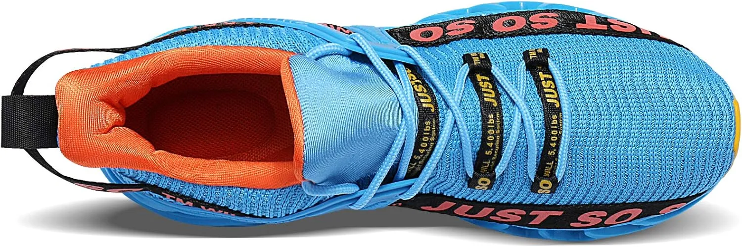Mens Running Shoes Walking Non Slip Blade Type Sneakers