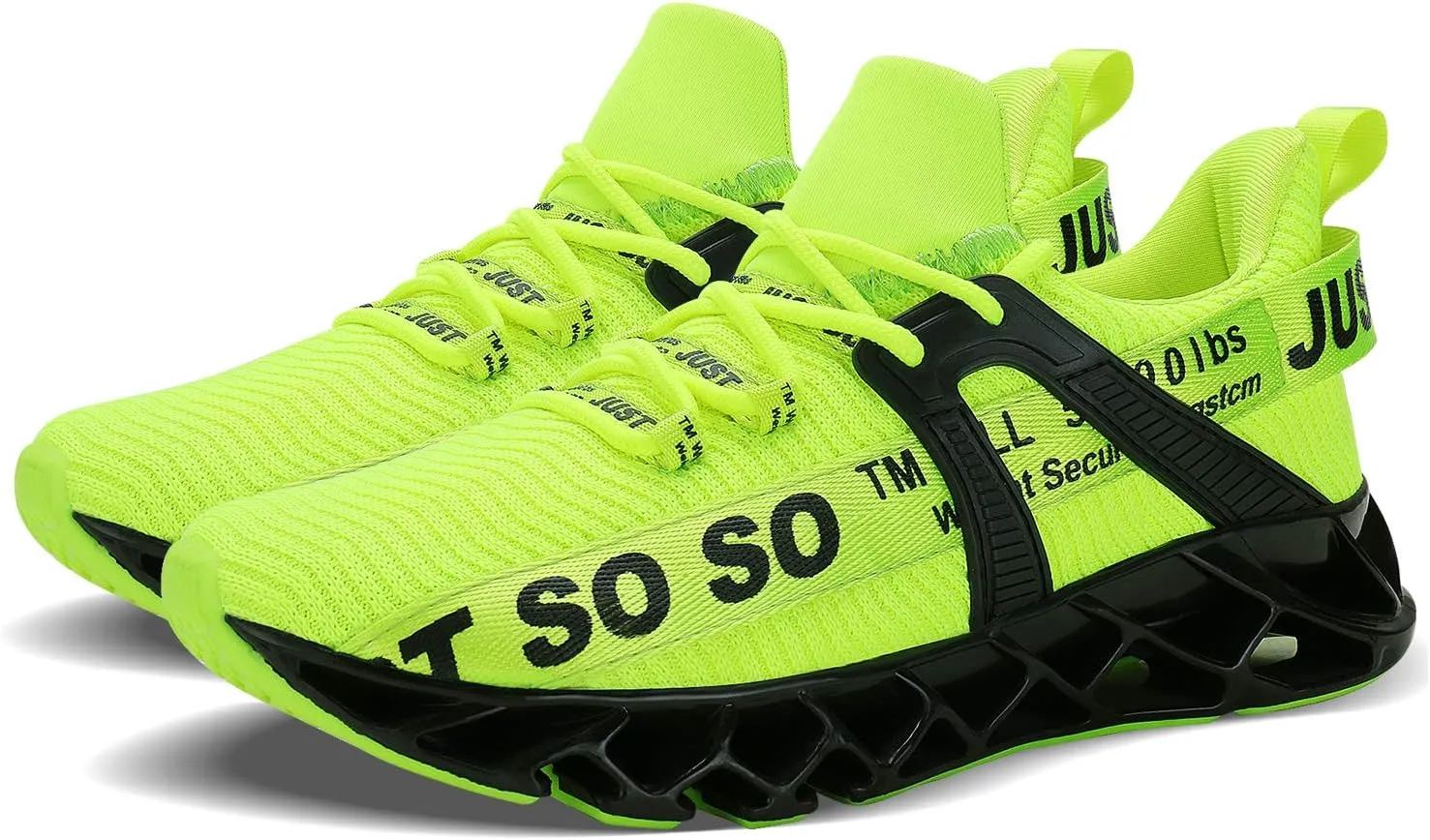 Mens Running Shoes Walking Non Slip Blade Type Sneakers