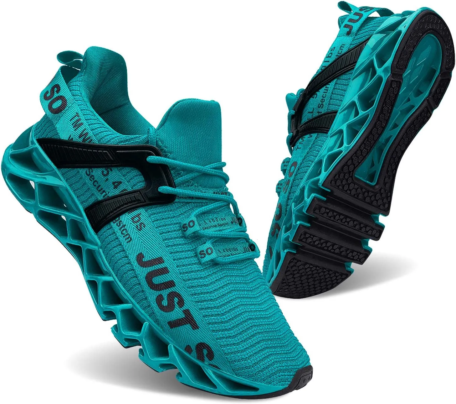 Mens Running Shoes Walking Non Slip Blade Type Sneakers