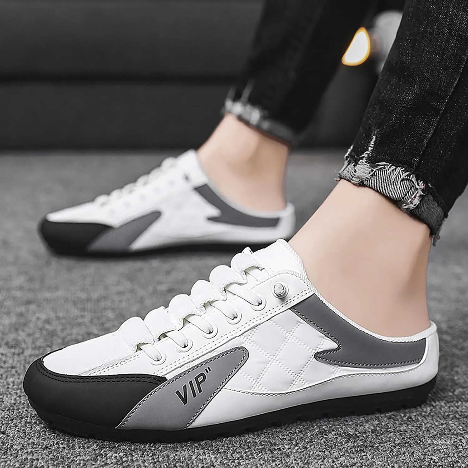 Mens Slip On 2023 Men's New Spring and Fisherman's Shoes Slip On Shoes