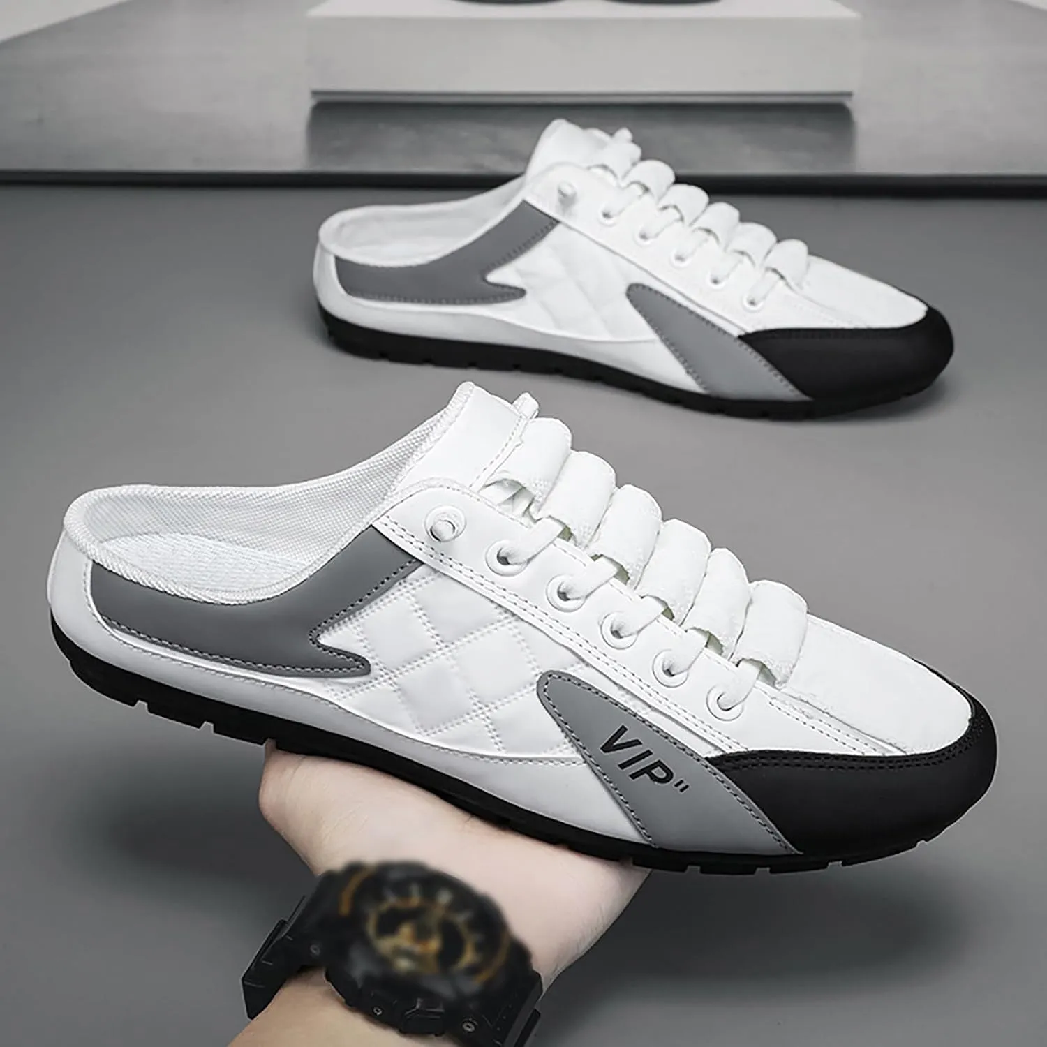 Mens Slip On 2023 Men's New Spring and Fisherman's Shoes Slip On Shoes