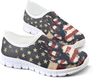 Mens Slip On Casual Shoes Lightweight Fashion Leisure Shoes Breathable Loafers Non Slip Walking Shoes for Trekking Walking Diving US Size 5-14