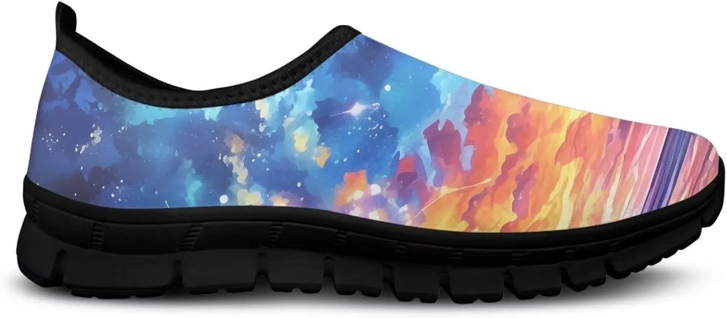 Men's Slip On Casual Shoes Lightweight Fashion Loafers Breathable Mesh Leisure Walking Shoes Non Slip Sneakers US Size 5-14