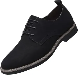 Men's Slip-On Loafer Shoes Fashion Office Dress Shoe Lace up Soft Lightweight Workout Hiking Footwear Orthopedic Flats
