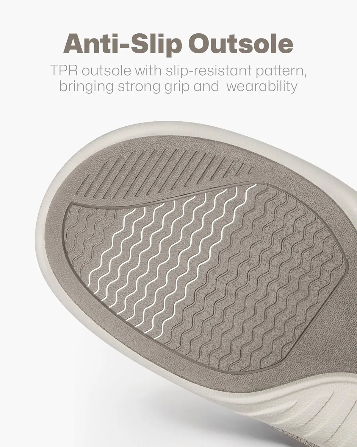Mens Slip On Shoes, Canvas Loafers with Arch Support, Orthopedic Casual Sneakers for Plantar Fasciitis, Indoor & Outdoor Walking Slippers Shoes for Pain Relief