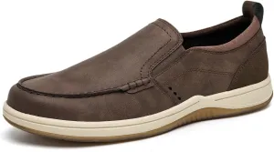 Men's Slip on Shoes Casual Walking Loafers with Arch Support, Orthopedic Shoes Lightweight Non Slip Sneakers