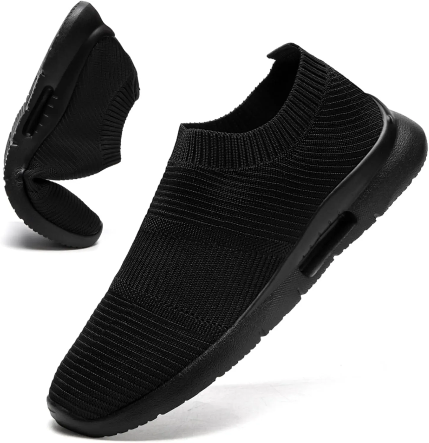 Mens Slip on Shoes Tennis Sports Sneakers Lightweight Casual Dress Summer Beach Slippers