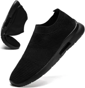 Mens Slip on Shoes Tennis Sports Sneakers Lightweight Casual Dress Summer Beach Slippers