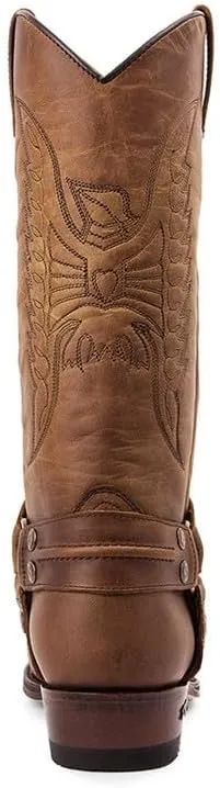 Men's traditional American flag casual British style thick sole wear-resistant thick heel suitable for spring and Fall high boots