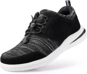 Mens Walking Shoes for Plantar Fasciitis, Orthopedic Sneakers for Men with Arch Support,Wide Toe Box Shoes for Pain Relief to Walking All Day.