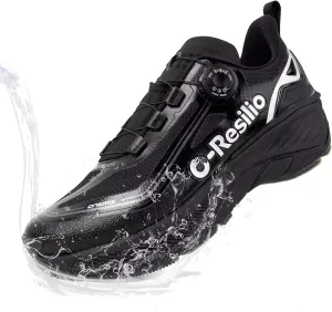 Mens Waterproof Hiking Shoes Quick Laces Outdoors Walking Trekking Camping Tennis Sneakers