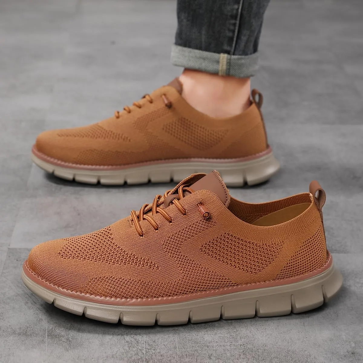 Mens Wearbreeze Shoes, Urban - Ultra Comfortable Shoes, Breeze Shoes for Men, Men's Mesh Dress Sneakers Business Shoes