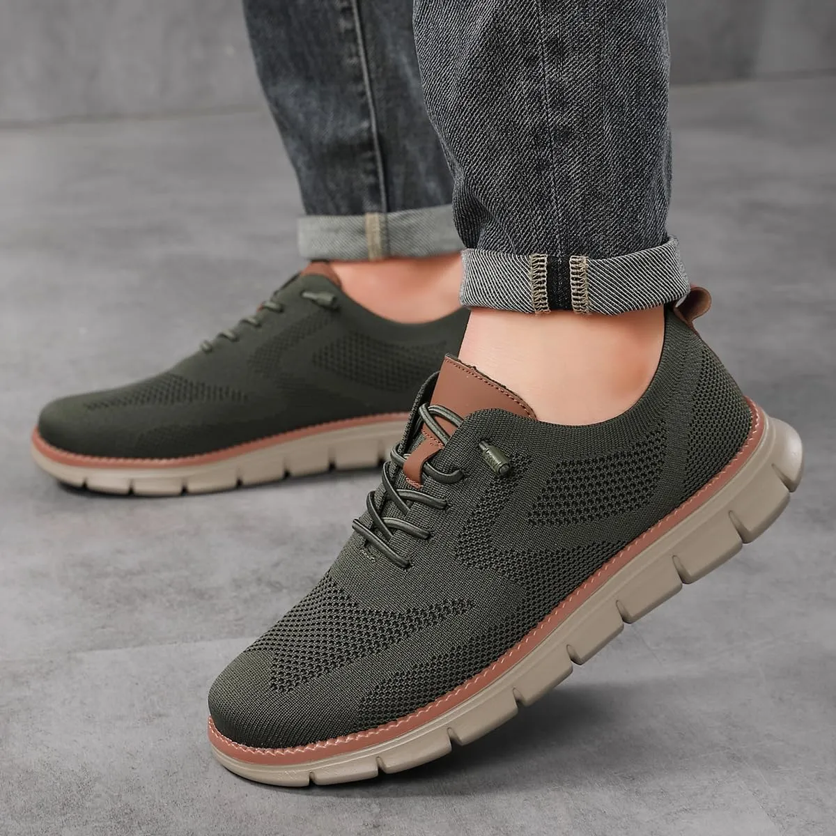 Mens Wearbreeze Shoes, Urban - Ultra Comfortable Shoes, Breeze Shoes for Men, Men's Mesh Dress Sneakers Business Shoes