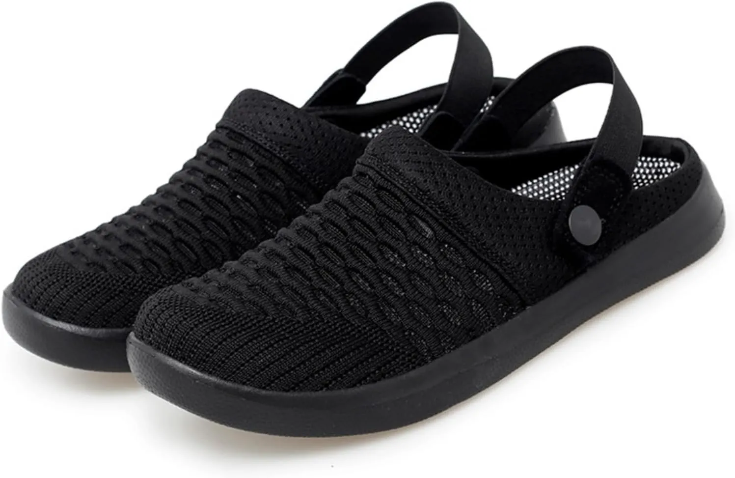 Mens Womens Mules & Clogs Garden Shoes Breathable Mesh Walking Mules Sneakers Open Back Slip On Shoes Non-Slip Outdoor Beach Sandals Unisex