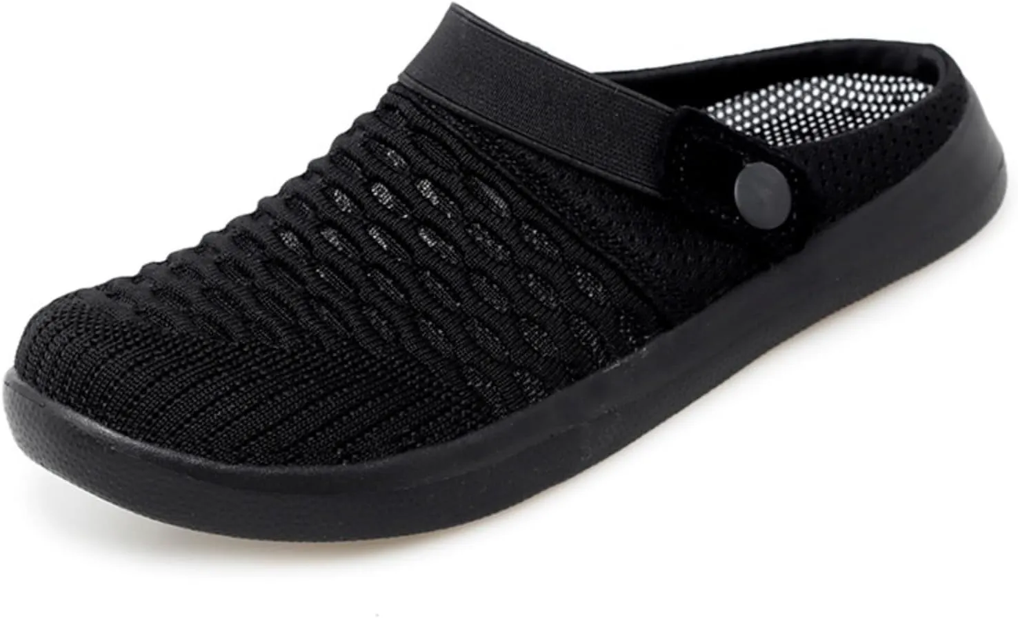 Mens Womens Mules & Clogs Garden Shoes Breathable Mesh Walking Mules Sneakers Open Back Slip On Shoes Non-Slip Outdoor Beach Sandals Unisex