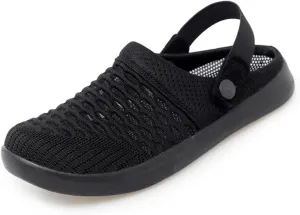 Mens Womens Mules & Clogs Garden Shoes Breathable Mesh Walking Mules Sneakers Open Back Slip On Shoes Non-Slip Outdoor Beach Sandals Unisex