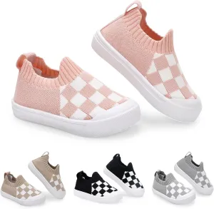 Mesh Toddler Shoes,Baby Sneakers Girls Boys, Baby Sock Shoe,Slip-On Baby Walking Shoes,Breathable Toddler Tennis Shoes,Baby Non-Slip Breathable Slippers with Soft Rubber Soles 6 9 12 18 24 Months