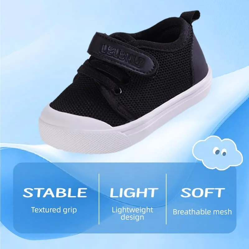 Mesh Toddler Shoes,Baby Sneakers Girls Boys, Baby Sock Shoe,Slip-On Baby Walking Shoes,Breathable Toddler Tennis Shoes,Baby Non-Slip Breathable Slippers with Soft Rubber Soles 6 9 12 18 24 Months